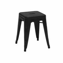 Metal H45cm - industrial style stool home, bar, pub, catering, restaurant, hotel