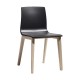 Natural Zebra Antishock - Sedia contract in Faggio e Policarbonato per bar,ristorante,piscina,hotel SCAB DESIGN