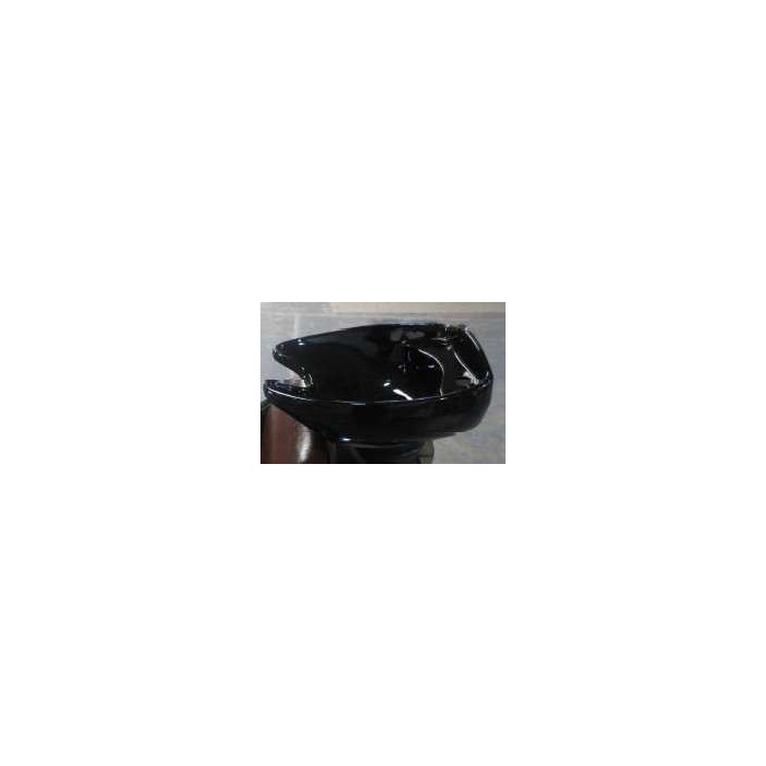 Hairdresser's washbasin 992/961 (ceramic only) incl. accessory kit for professional use shampoo chair
