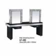 Two-seat central mirror cabinet LF-383 professional use hair salon beauty studio