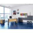 Business Office 1 - Complete office furniture in melamine-faced wood, home, studio, school, hotel