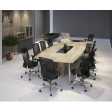 Business Office 6 - Complete office furniture in melamine-faced wood for home, meeting room, school, trees