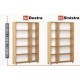 ADONIA S - Armadio ufficio a scaffali contract office in legno NM*  scuola, studio, hotel, albergo