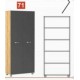 ADONIA A - Armadio ufficio con ante contract office in legno NM  ufficio, studio, hotel, albergo