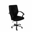 UFFICIO D3 - Eco-leather office chair.Black, white, beige