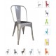 TOLIX H77cm - Sgabello contract bar struttura metallica casa, bar, pub, ristorante
