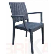 Sibilla - Chair (armchair) bar Stackable rattan-like outdoor garden restaurant hotel hotel-CATAS