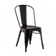 TOLIX H77cm - Sgabello contract bar struttura metallica casa, bar, pub, ristorante