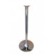 Saturno RHF109 - Round base in chromed steel 109 cm high fixed for bar, restaurant, pub, hotel tables