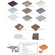 Verzalit - Piano in Werzalit per uso esterno diam.60,70..,60x60, 70x70..,100x60, 120x80cm