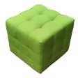 Custom Contract pouf relaxation in eco-leather (ecological leather) for bar, restaurant, hotel