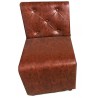 VENEZIA - Contract customized bar sofa and armchair for local in eco-leather (ecological leather), fabric