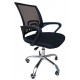 UFFICIO D3 - SEDIA UFFICIO DIREZIONALE ECOPELLE COLORE NERO,BIANCO,BEIGE
