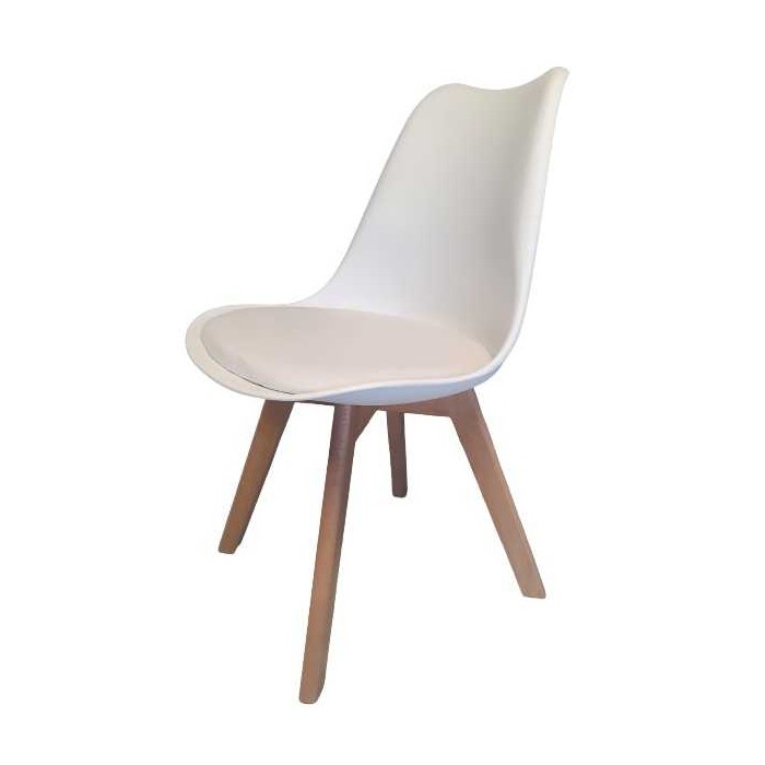 Natural Z - Sedia contract in Faggio e Polipropilene per bar,ristorante,piscina,hotel