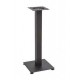 ENZO H108 - base in aluminum and modern black metal for round or square table tops for bars, restaurants, hotels