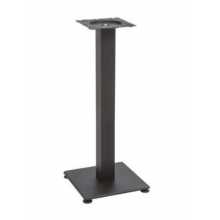 ENZO H108 - base in aluminum and modern black metal for round or square table tops for bars, restaurants, hotels