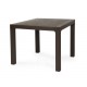 ARIZONA 90 - Rattan table 90x90 polypropylene bar restaurant pizzeria pub catering