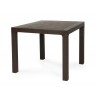 ARIZONA 90 - Rattan table 90x90 polypropylene bar restaurant pizzeria pub catering