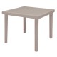 BOHEME - Tavolo contract quadrato 90X90 in polyrattan per giardino, bar, ristorante, pizzeria Grand Soleil