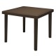 BOHEME - Tavolo contract quadrato 90X90 in polyrattan per giardino, bar, ristorante, pizzeria Grand Soleil