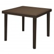 BOHEME - Grand Soleil polyrattan square contract table 90X90 for garden, bar, restaurant, pizzeria