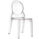 Chantal Chair - Sedia design Impilabile policarbonato simil Victoria Ghost