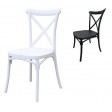 CROSSBACK PP  - Polypropylene stackable chair retro design village vintage bar restaurant catering wedding wedding