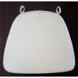 TIFFANY CUSHION – WHITE removable synthetic fabric cushion for TIFFANY, CHIAVARINA and NAPOLEON chairs