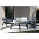 SET RATTAN VENEZIA 2 - Set 4 persone in polipropilene rattan (BICA Italy) bar ristorante pizzeria pub catering