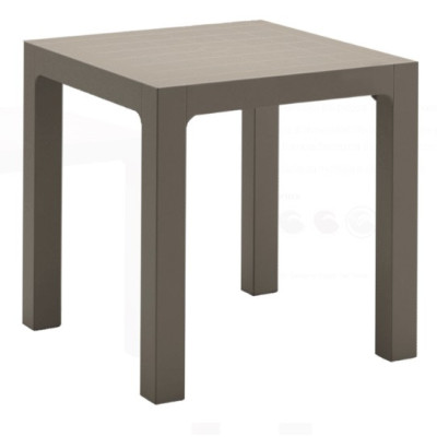 Ares 70 - Bar table 70x70xH74 cm polypropylene for outdoor garden restaurant certified for local use