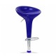 IRIS - Sgabello bar in plastica ABS gamba cromata per casa, ufficio, bar, ristorante, hotel