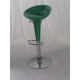 IRIS - Sgabello bar in plastica ABS gamba cromata per casa, ufficio, bar, ristorante, hotel