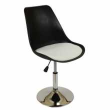 Tulipano - Polypropylene stool tulip style chair chrome home office hotel