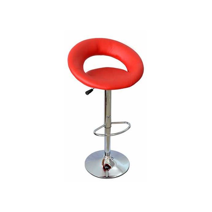 CIAMBELLA P - Sgabello bar ecopelle (pelle ecologica) casa,ufficio,bar,negozio,ristorante,hotel,salone parrucchiere