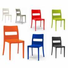 SAI - Outdoor stackable ergonomic chair. Suitable for bar, restaurant, pool, hotel