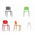 GIO - Outdoor ergonomic polypropylene stackable chair. Suitable for bar, restaurant, pool, hotel, grand soleil, SCAB DESIGN
