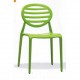 TOP GIO - SEDIA ERGONOMICA IN POLIPROPILENE IMPILABILE DA ESTERNO PER BAR, RISTORANTE, PISCINA, HOTEL SCAB DESIGN