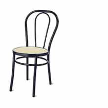 Vienna N - Steel, wicker, plastic, wood or eco-leather chair. Suitable for bar, restaurant, hotel