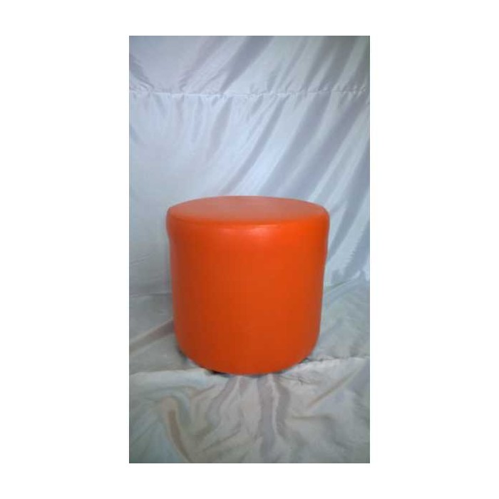 Liza pouf Contract personalizzato per locali in ecopelle (pelle ecologica), tessuto