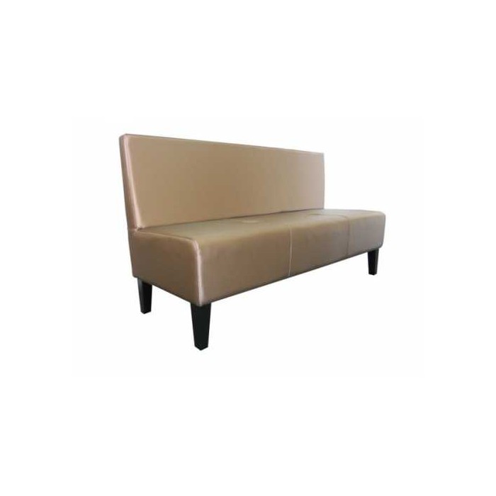 Opale - Contract customized bar sofa and armchair for venues in eco-leather, fabric, velvet